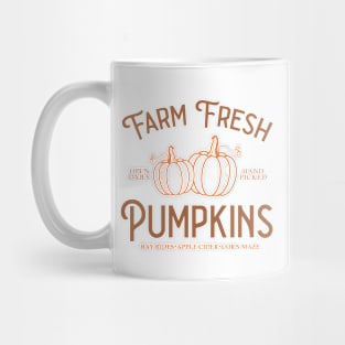 Farm Fresh Pumpkins Mug